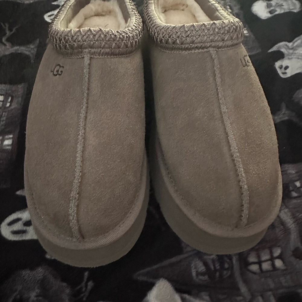 UGG Tan Suede Slippers